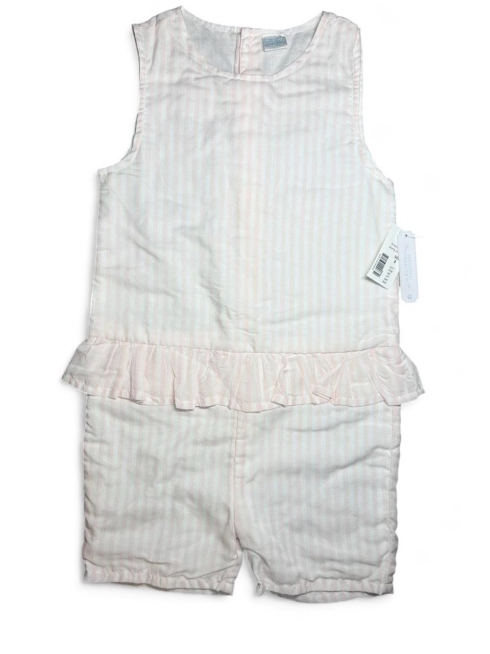 NWT Edgehill Collection Girls Striped Romper
